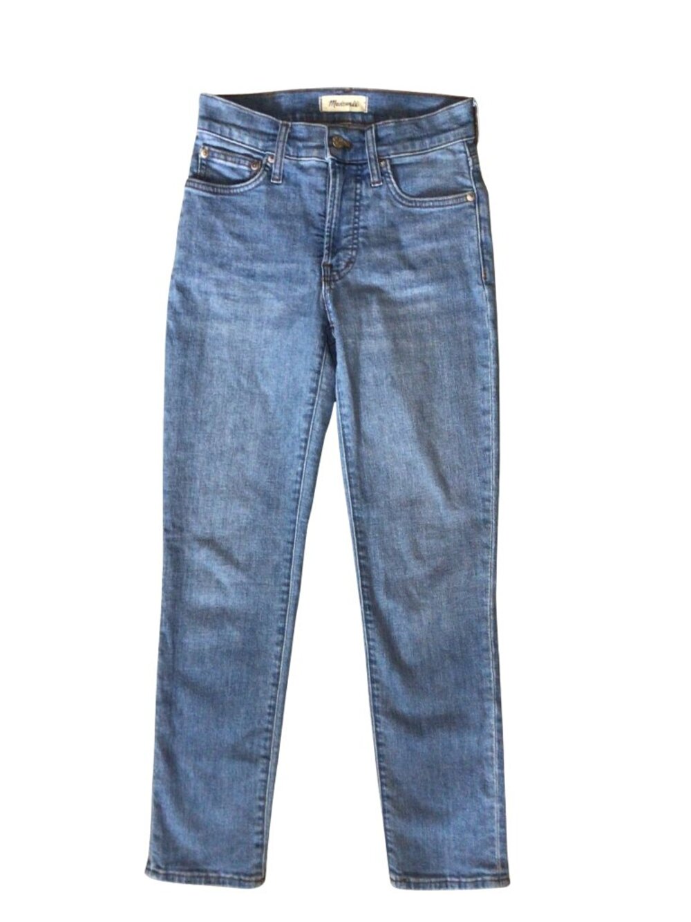 Madewell Jeans Women’s 24 Blue The Mid-rise Perfect Vintage Jean Denim Stretch